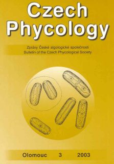 Czech Phycology - supplement. 